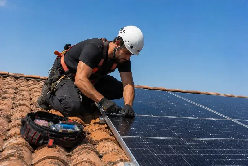 Maintenance et monitoring de panneaux solaires à Alaigne