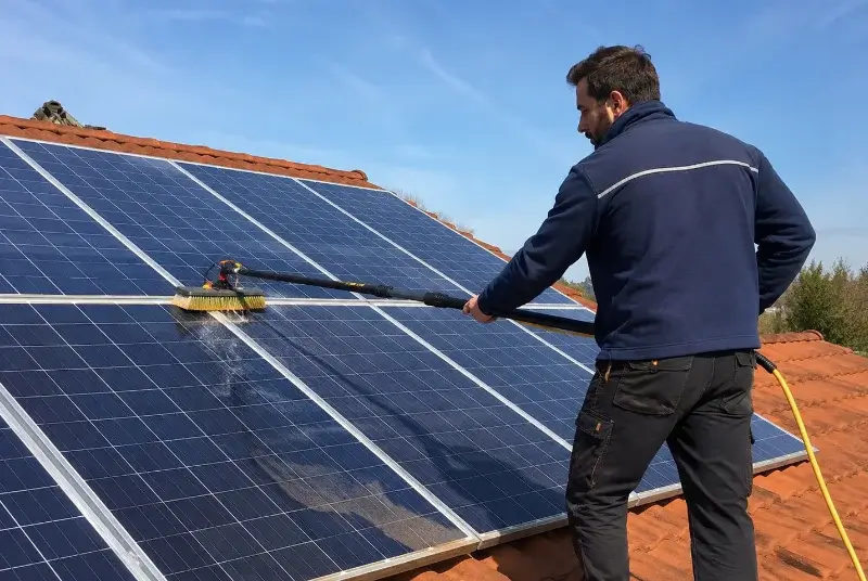 Nettoyage et entretien de panneaux solaires à Alaigne